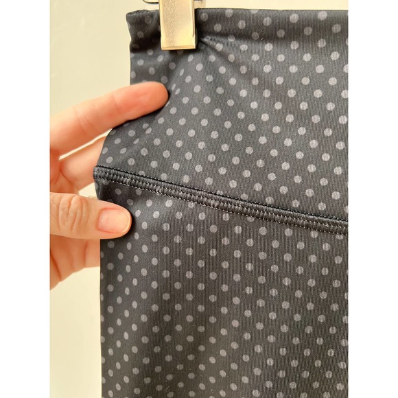 LULULEMON Women's Gray/Black Micro Dot Wunder Under Full Length Leggings size 4 - Picture 5 of 7